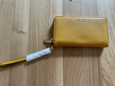 Michael Kors JET SET WRISTLET - Geldbörse - Reiseetui - Senfgelb *RAR*