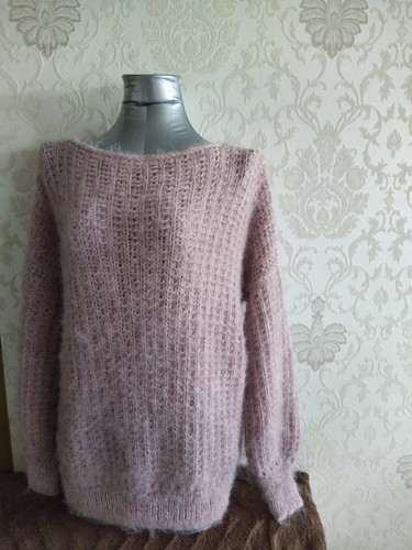 Handgestrickter damen pullover - handgestrickter,