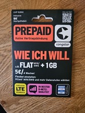 Congstar Prepaid Handy SIM