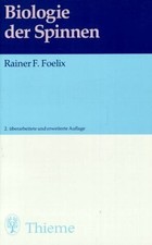 Biologie der Spinnen Buch