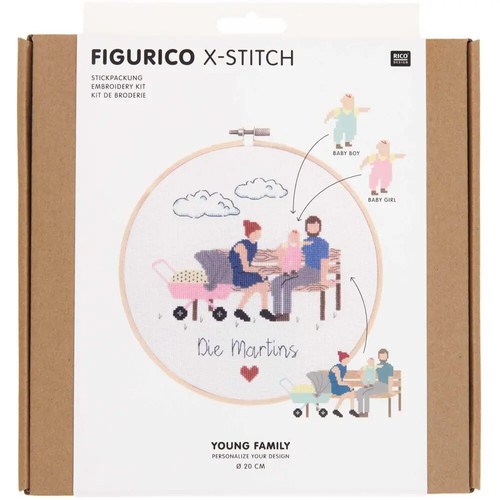 Stickpackung figurico young - figurico,