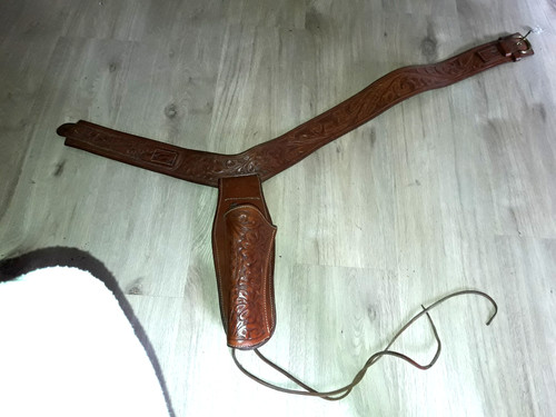 Revolvergürtel westerngürtel - revolvergürtel,