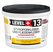 Polystyrolkleber 10kg Styroporkleber Weiß Polymerbasis Kleber Gipsplatten L+13