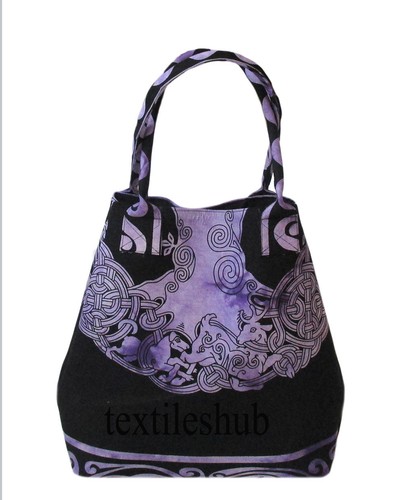 Baumwolle handtasche mandala - baumwolle,