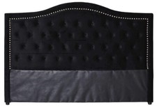 Bettkopfteil Samtpanel