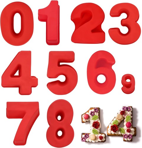 Kuchenform zahlen stück - kuchenform, 9