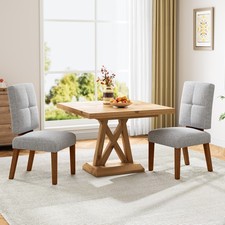 Holz- Esszimmerstühle 2er