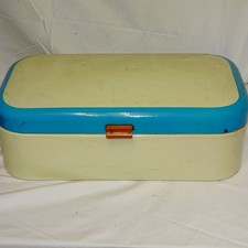 Vintage metall brotdose - metall, •