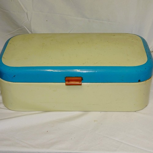 Vintage metall brotdose - metall, •