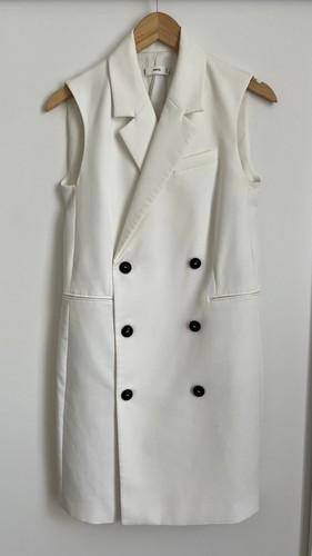 Mango blazerkleid weiß m38 - mango,