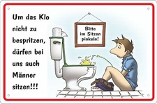 Blechschild 20x30 cm - Spruch