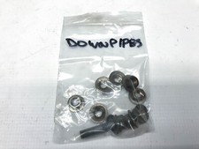 Kawasaki ZX6R ZX600P Auspuff Krümmer Muttern Exhaust Manifold Nuts (2) 07'