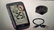 SW-0068 Sigma ROX 4.0 Black ,Fahrradcomputer kabellos GPS & Navigation B-WARE