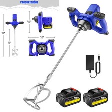 Rührwerk Farb Mörtelrührer 6-Gang-Getriebe Mischer Betonrührer Rührer Rührgerät