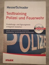 Testtraining Polizei und