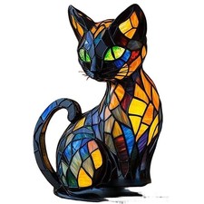 Tierharz Tischlampe LED