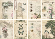 Decoupage bastelpapier - decoupage,