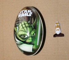 Star Wars collectible Tin Egg Box & a mini Figure