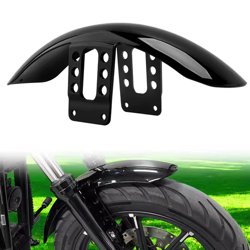 Glanz schwarz front - schwarz,