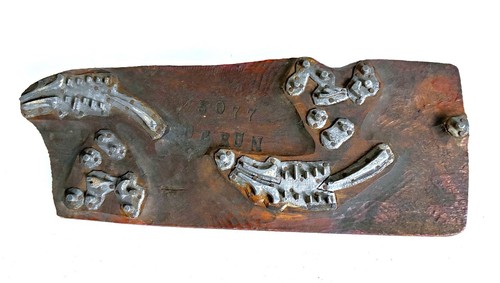 Holzmodel blaudruck - holzmodel,