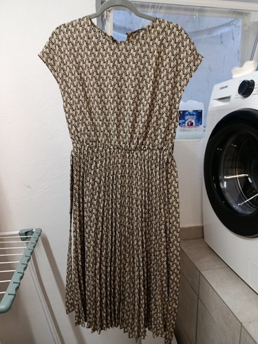 Kleid mit plissee neu - mit, gr.l