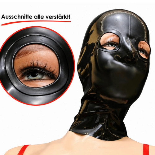 Latexmaske edge latextil - latextil, |
