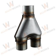 Edelstahl Auspuffrohr Y Rohr