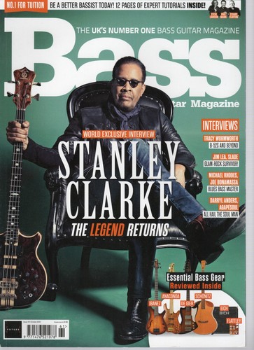 Bass guitar magazine issue - magazine, 161