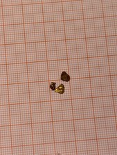 Gold Nuggets mit Quarz aus Alaska (0,4 Gramm)