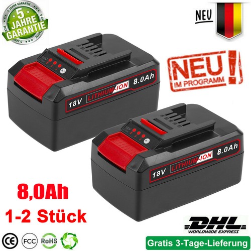 18v 0ah ersatzakku - 8,0ah,