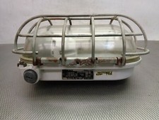 Alte Industrielampe/Fabriklampe Bunkerlampe Gitterlampe STANL 8388/1 <  B311 