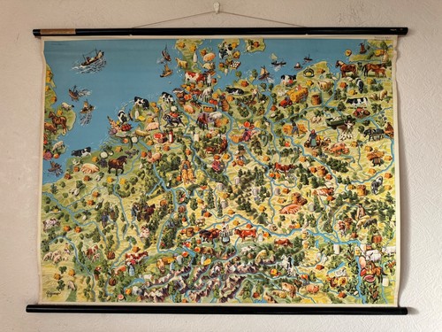 Vintage bildkarte westeuropa - vintage,