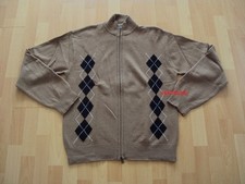 Original selected Strick Jacke Pullover feiner Strick Cardigan beige Gr.: XL 