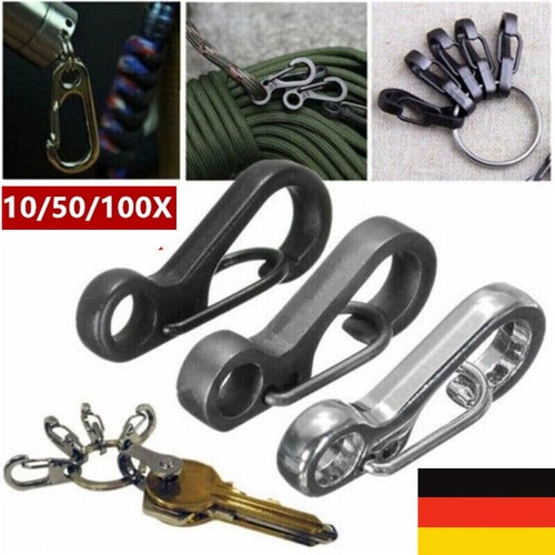 100 stk karabiner edelstahl - 10~100,