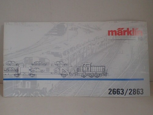 Märklin autotransportzug - märklin, vw-autotransportzug
