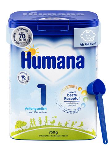 Humana anfangsmilch - 1, –