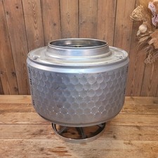 Waschmaschinentrommel schwer Feuertrommel UPCYCLED Feuerkorb Feuerstelle 7,6 kg