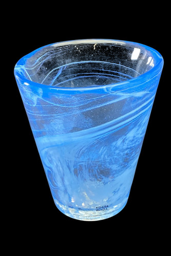Kosta boda mine blue - ,
