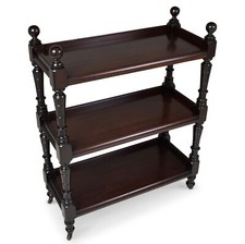 ANTIK! Kleines Regal restauriert um 1900 Mahagoni Konsoltisch Beistellregal