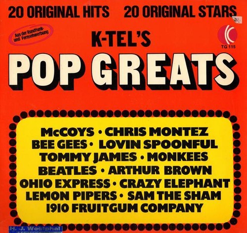 Tel pop greats - k-tel's,