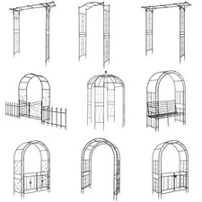 Rosenbogen Metall Torbogen mit