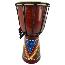 30cm Kinder Djembe Trommel Bongo 2 Wahl B Ware Lackfehler Holzfehler Guter Klang