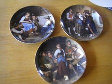 3 Lilien Porzellan Teller –