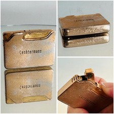 Vintage Automatic Lighter King Jet 1960 Feuerzeug Japan Nr.1000 Gold vergoldet