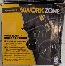 Work Zone Rohrreiniger Pressluft Abflussreiniger neu & unbenutzt