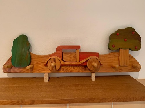 Kindergarderobe massivholz 6 - massivholz,,