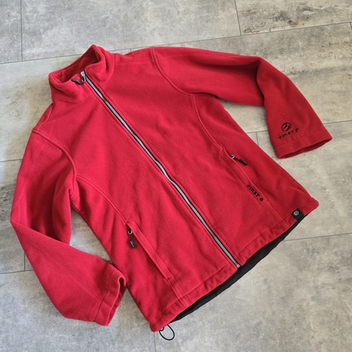 First fleecejacke damen rot - first, b