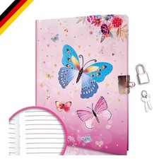 Tagebuch mit Schloss Mädchen