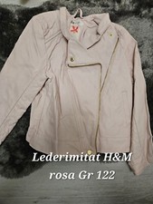 Lederimitatjacke H&M Gr. 122