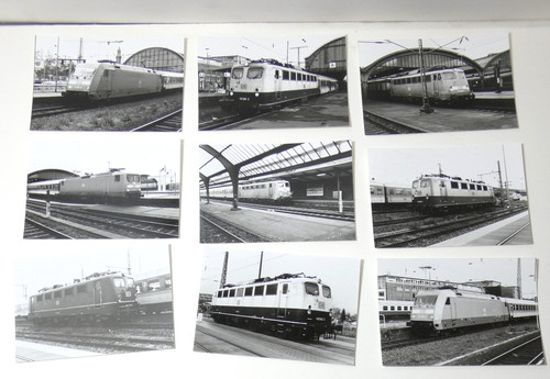 Lokomotive bahn bilder - 9x,